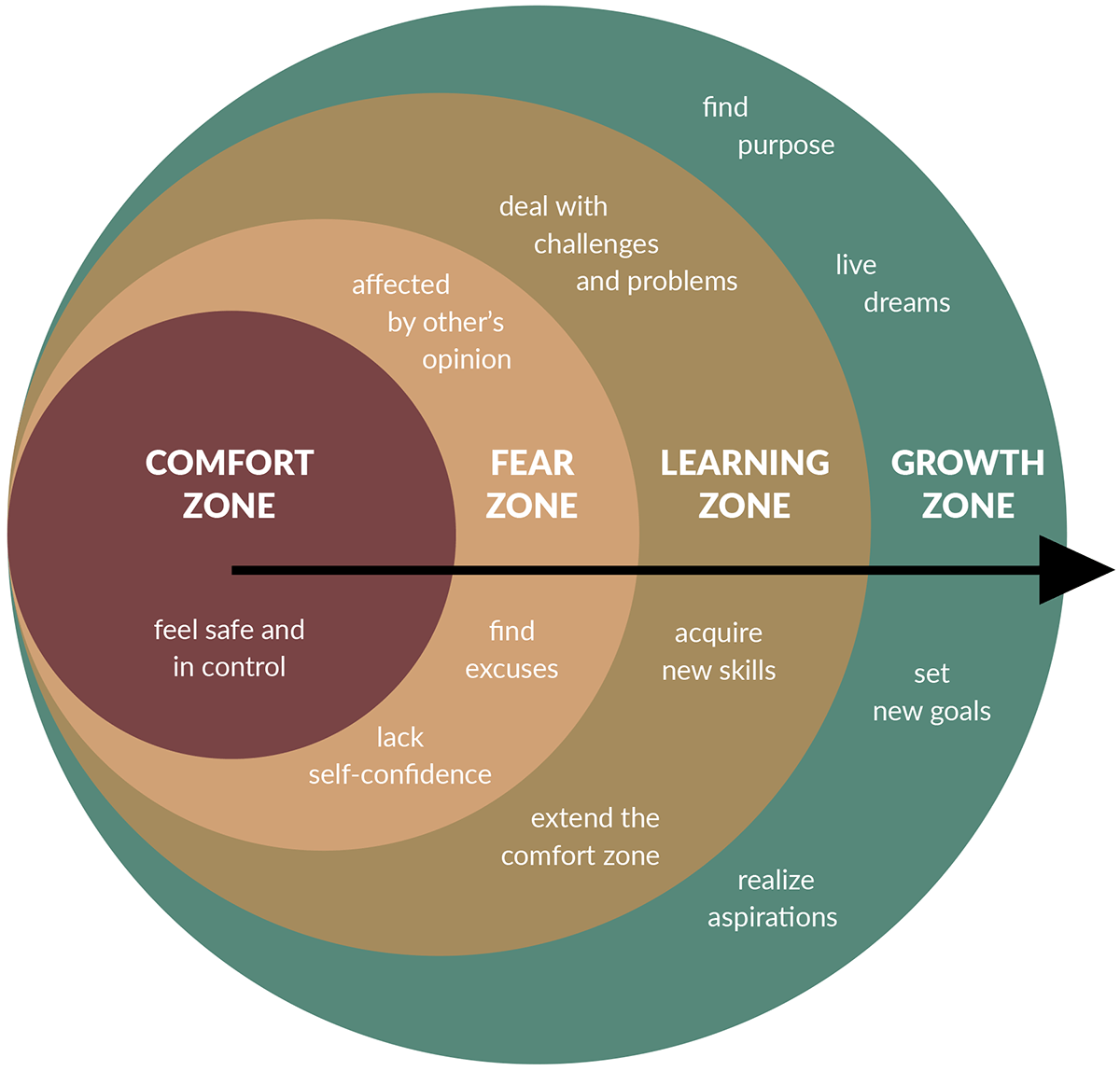 The Four Zones of Growth | The Purposeful Career